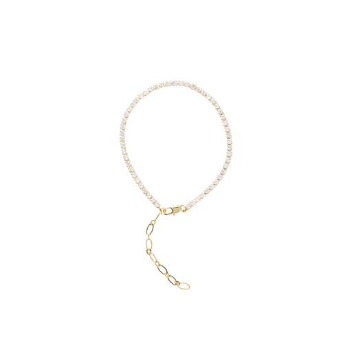 Friihof Siig Simili Armbånd, Gold Plated