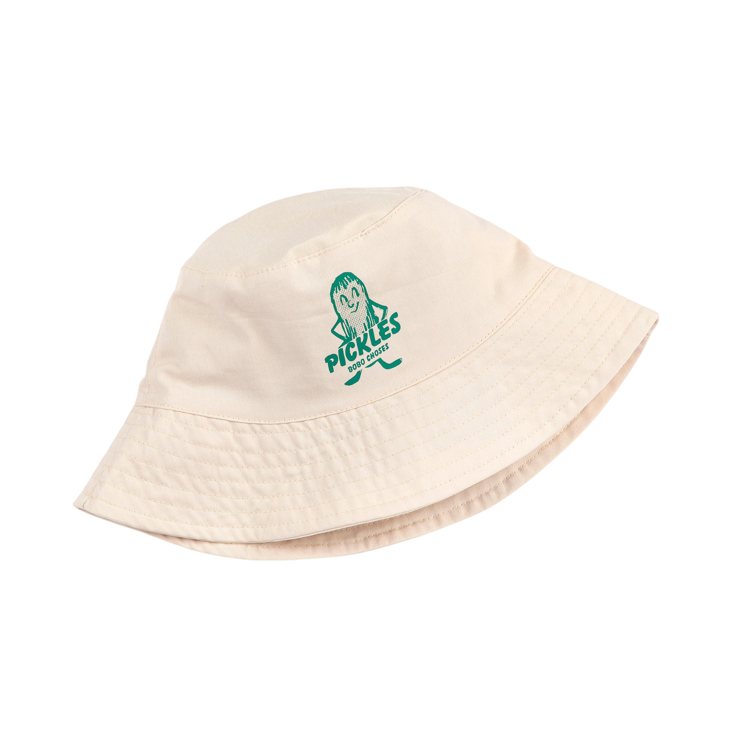 Sonnenhut wendbar Bobo Choses Pickles Offwhite