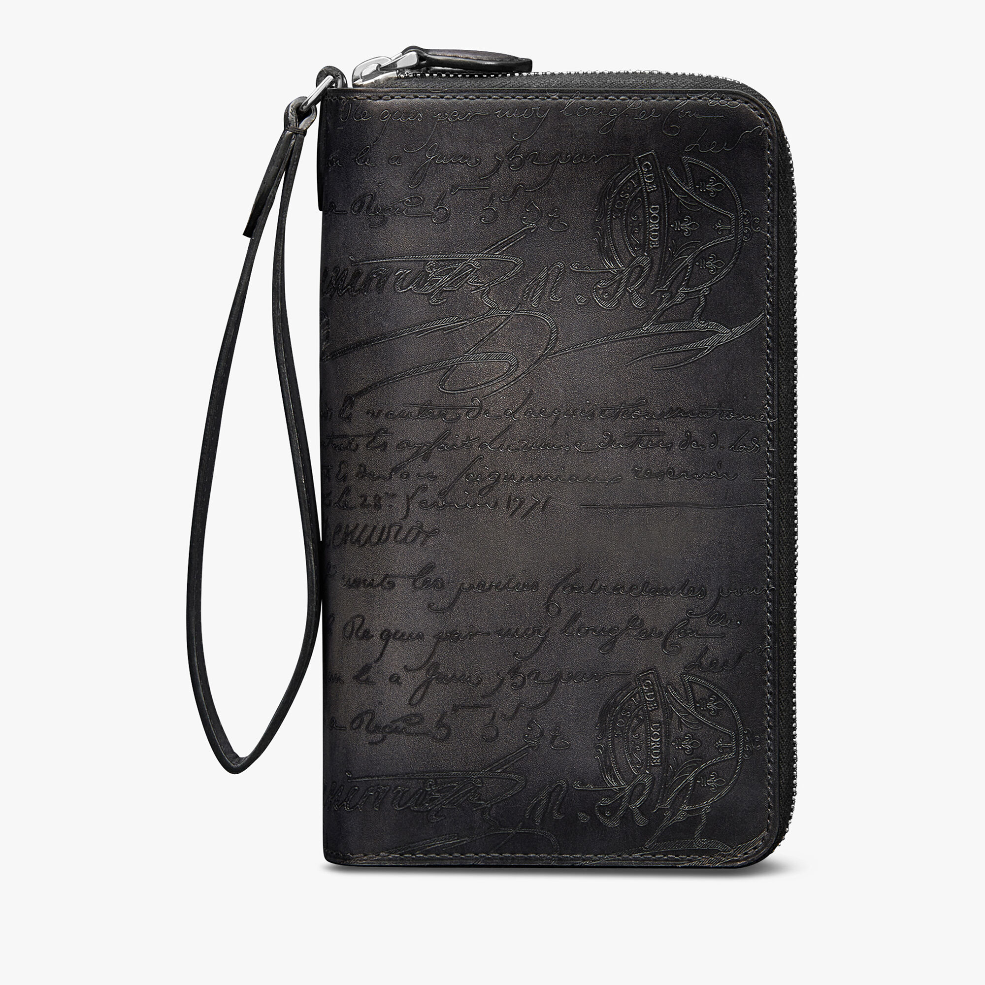 Portefeuille Long Tali en Cuir Scritto