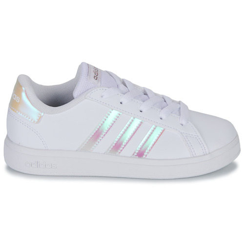 Adidas Sportswear - GRAND COURT 2.0 K Blanco / Iridescent