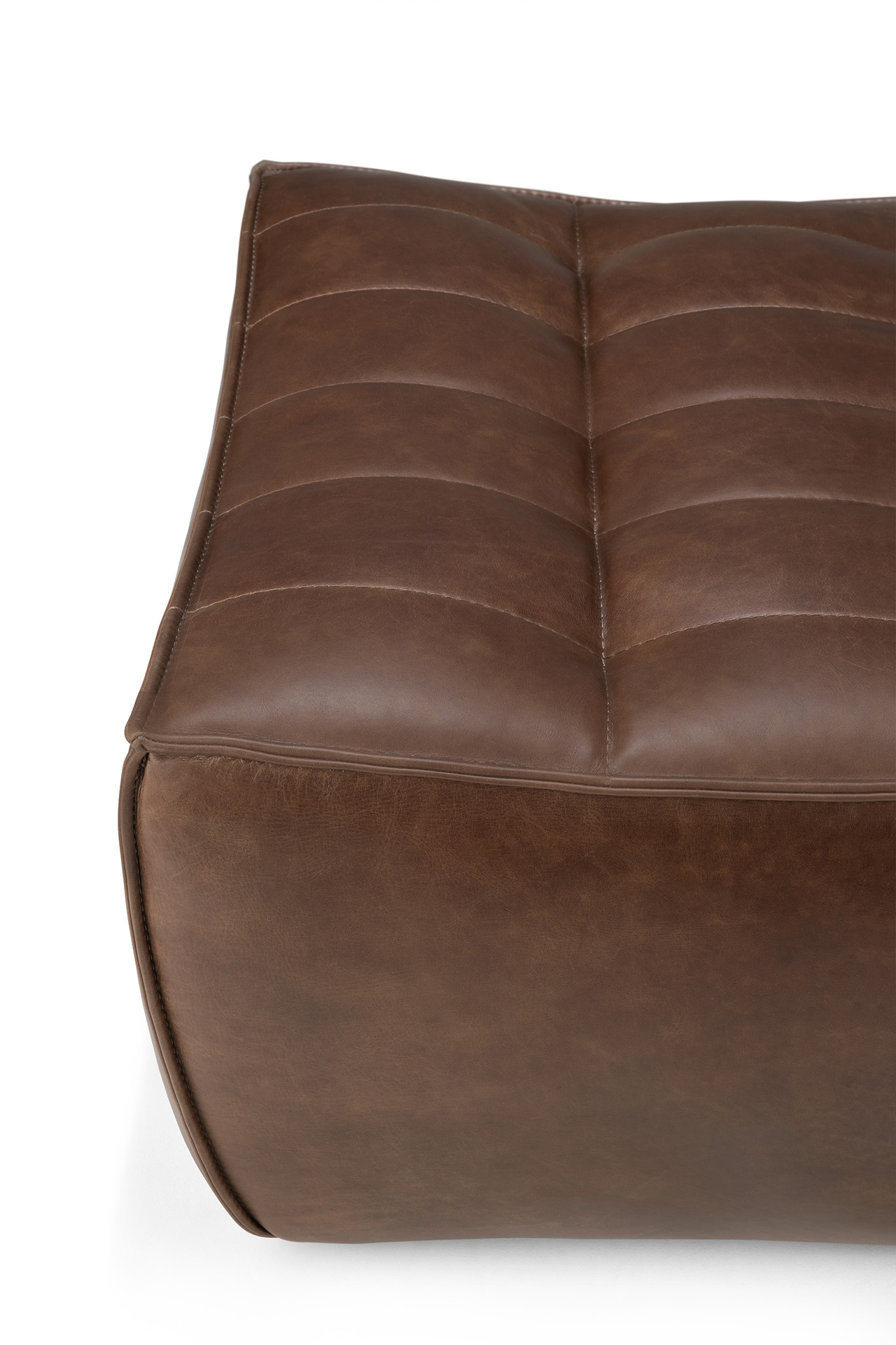 Modulaire bank N701 - chestnut - footstool
