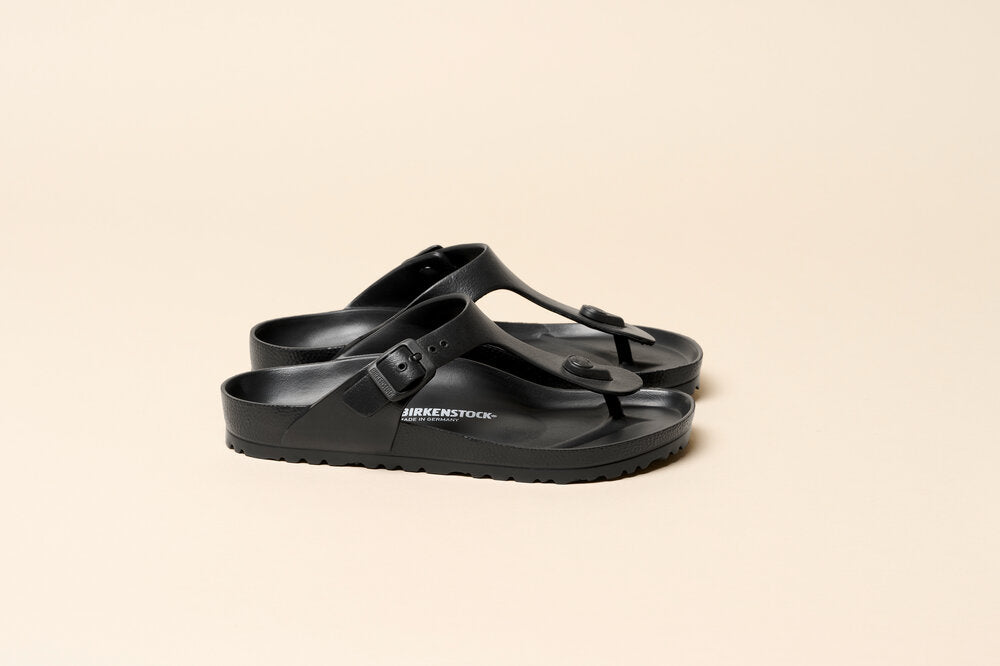 Birkenstock  Gizeh sandaler - sort