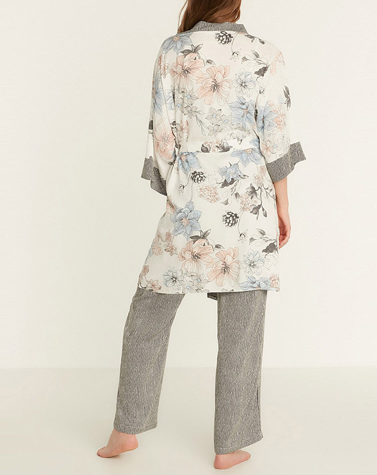 Miarie Pyjama Maélie écru/gris