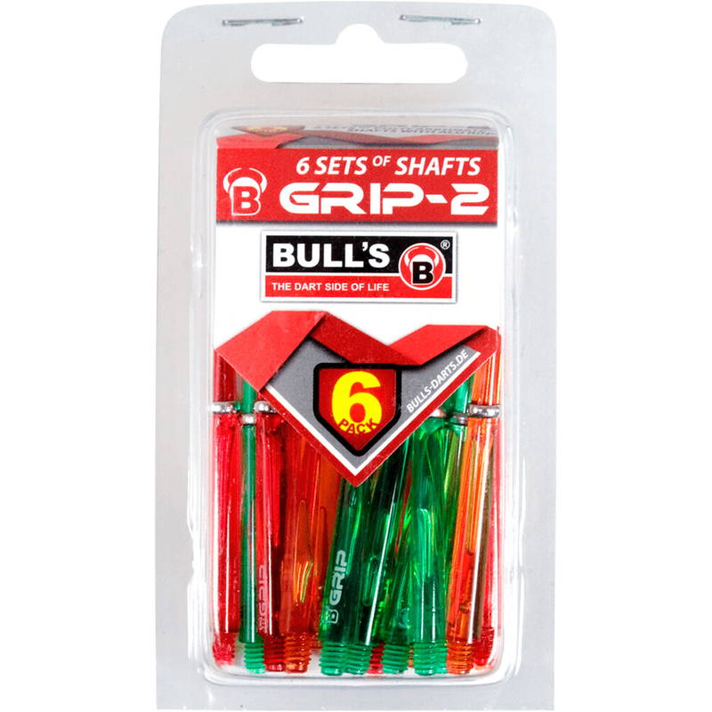 Bull´s 6-Sæt Grip-2 Shafts