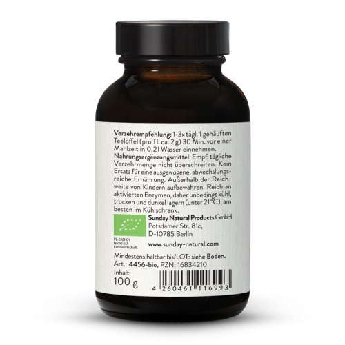 Sunday Natural Products  Bio Gerstengras Saftpulver