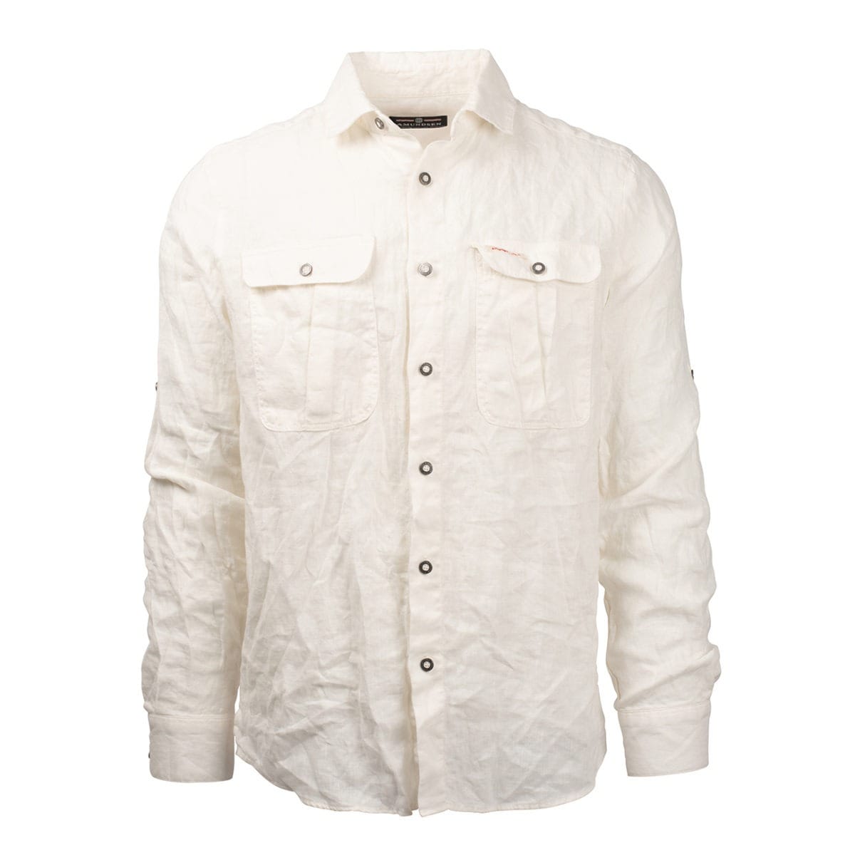 Amundsen Sports Safari Linen Shirt G. Dyed M's