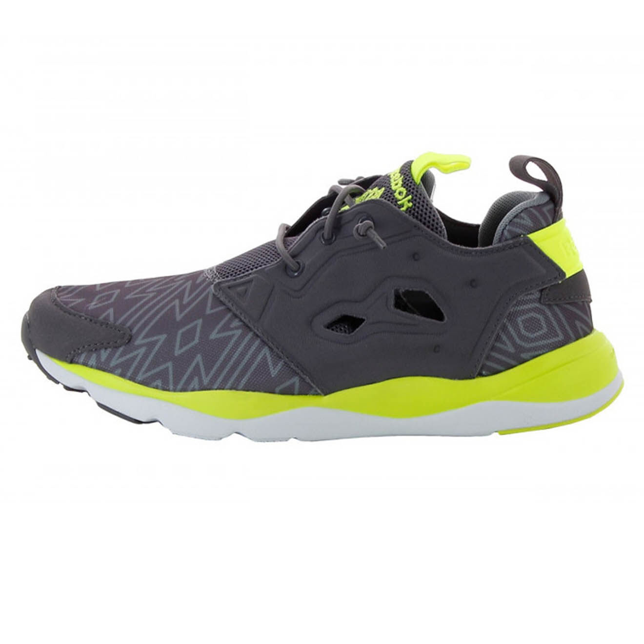Reebok Baskets Furlyte gris/jaune