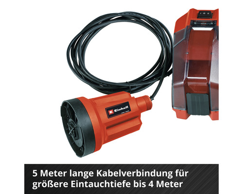 Einhell Power X-Change GE-SP 18 LL Li accu-aangedreven schoonwaterpomp (accu en lader niet inbegrepen)