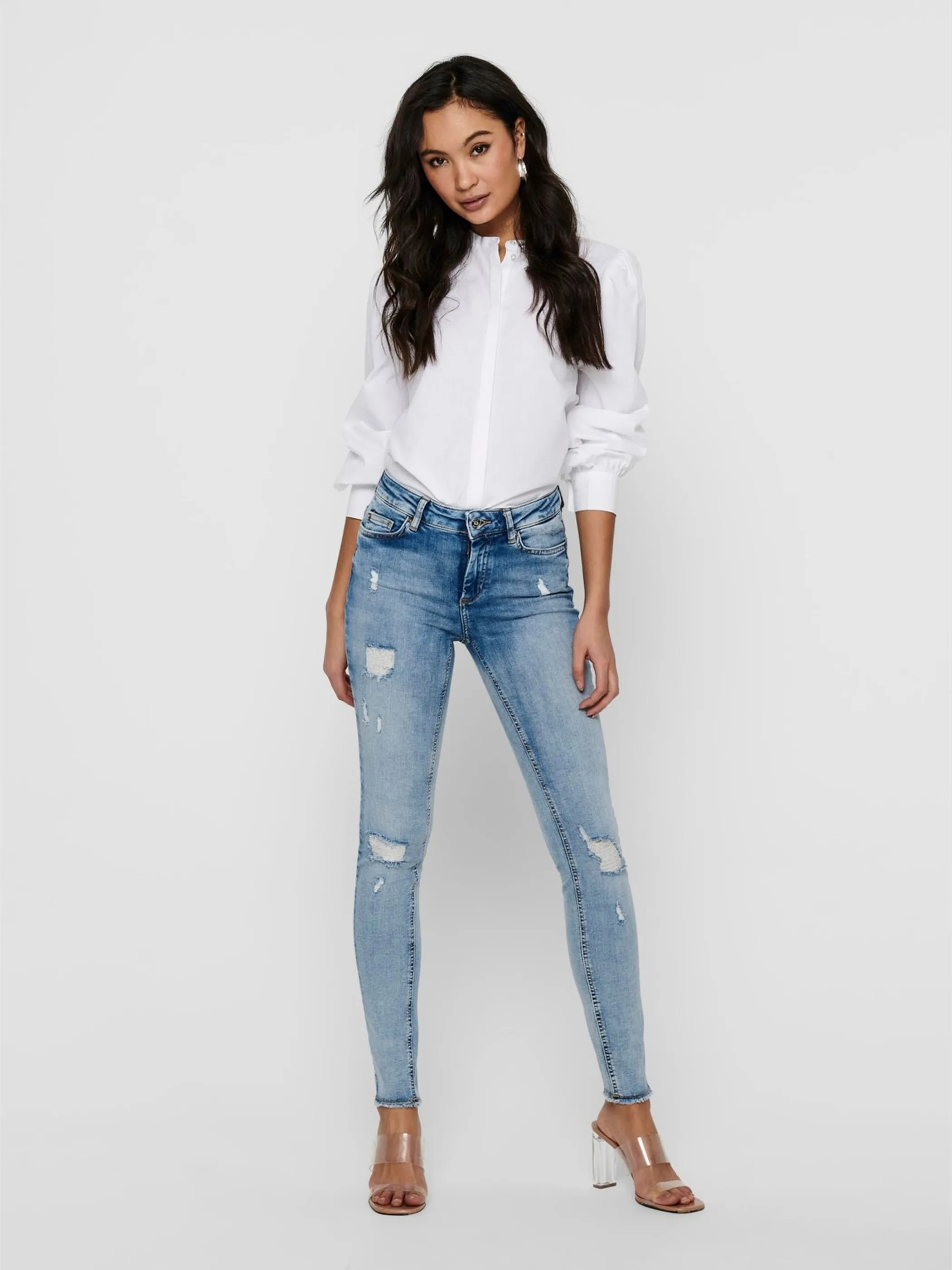 Only ONLBLUSH LIFE MID SK Jeans