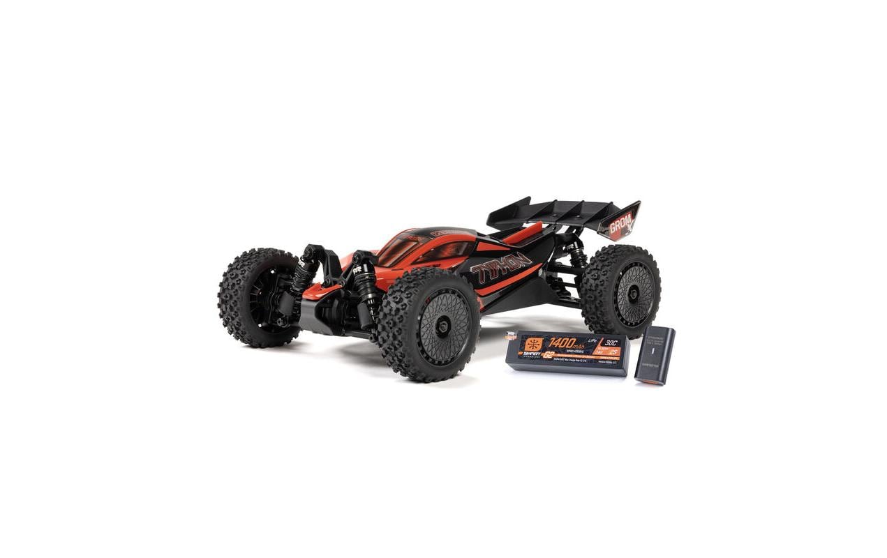 Buggy TYPHON GROM 223S BLX, Rot 1:14<br>Kleiner Scale Buggy RTR mit DSC