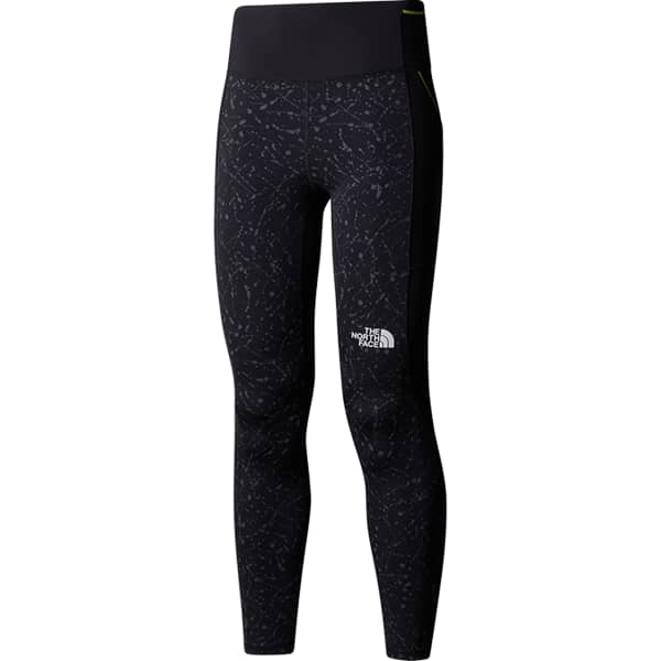 Collant trail THE NORTH FACE W MOVMYNT 7/8 TIGHT TNF BLACK/TNF BLACK TRAIL REFLECTIVE PRINT