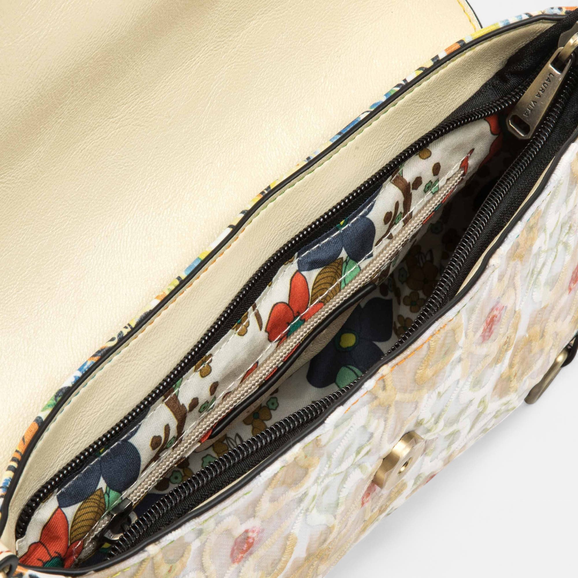 Sac à main beige