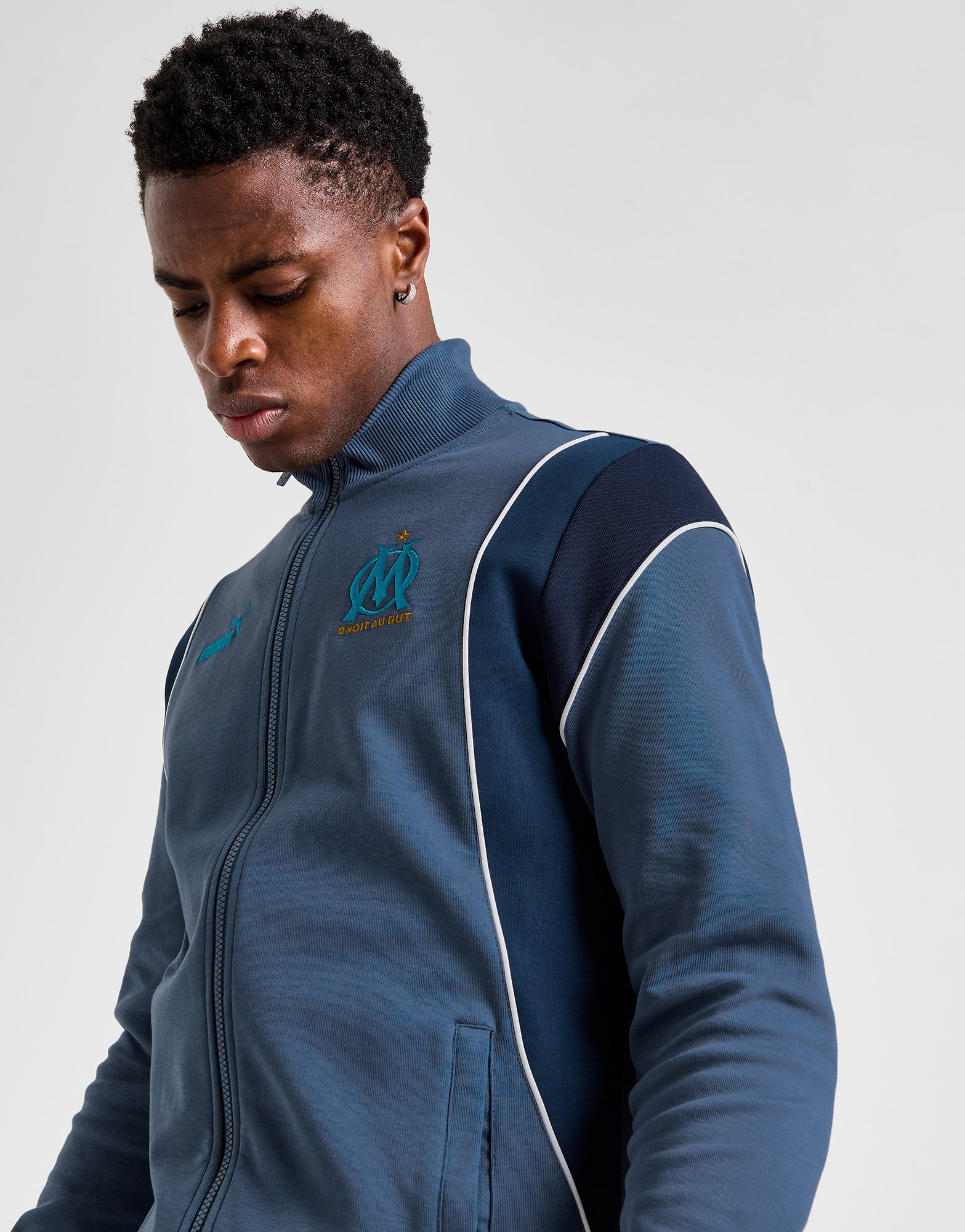 Puma Haut de survêtement Olympique Marseille Homme