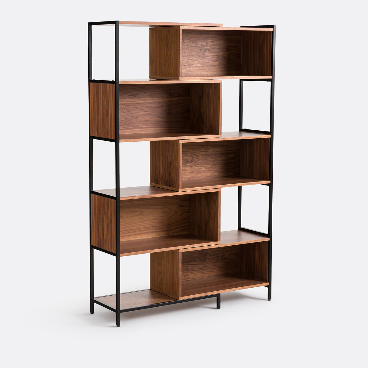 LA REDOUTE INTERIEURS<br>Estante modular e extensível de nogueira Volga