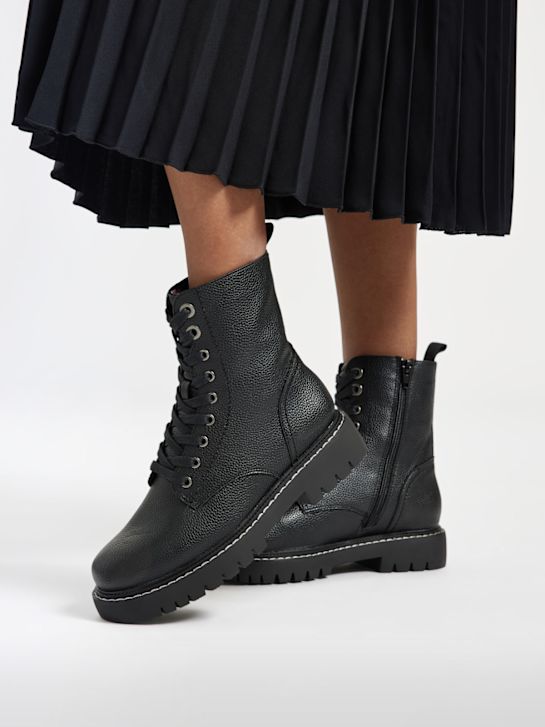 Graceland Schnür-Stiefelette Schwarz