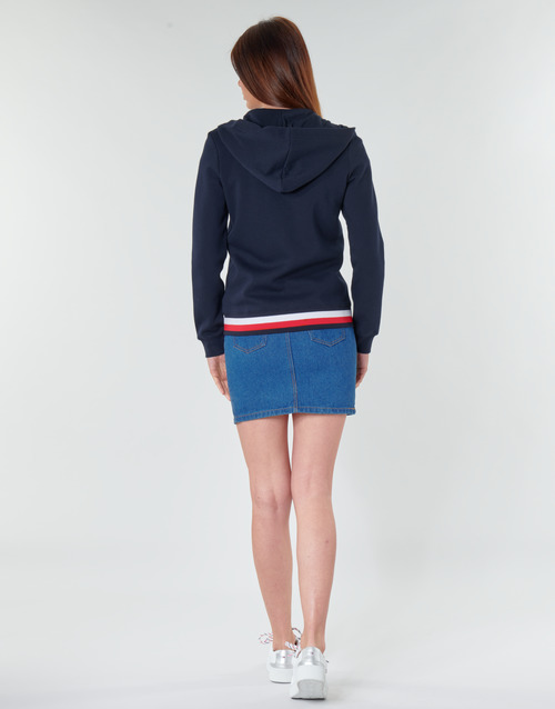 Tommy Hilfiger - HERITAGE ZIP THROUGH HOODIE - Marine