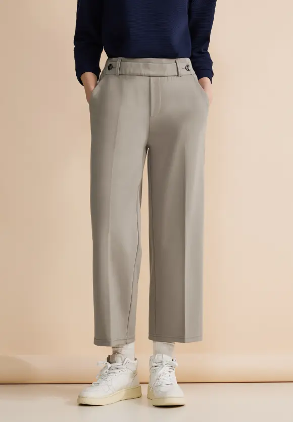Causal Fit Twill Hose - cool ivory