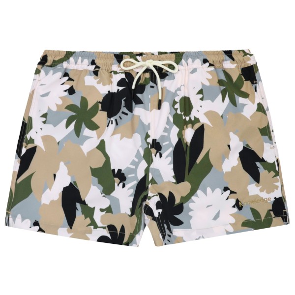KnowledgeCotton Apparel - Stretch Nature AOP Swimshorts - Short de bain