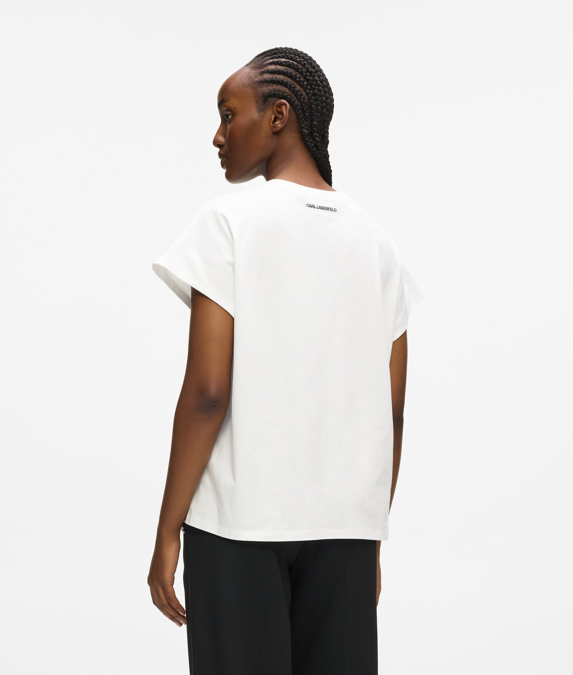 Rue St-Guillaume T-shirt met glitter