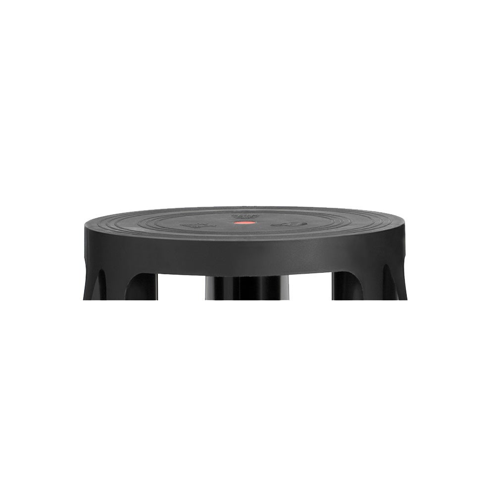 Opstapje - Zwart - Mobiel - Draagvermogen 150 kg