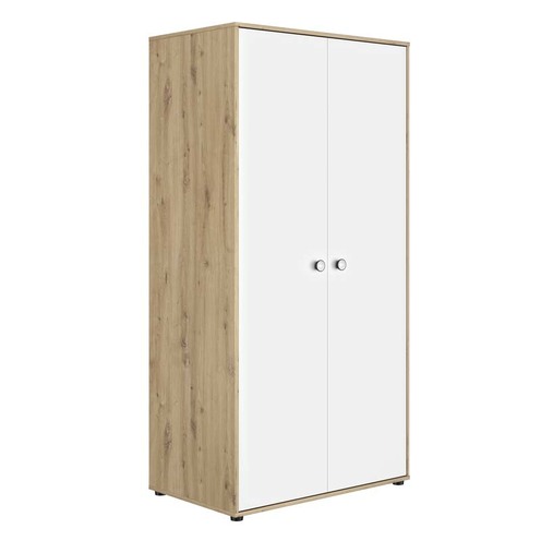 Chambre TRIO Lit 60 x 120 + Commode + Armoire Arthur - GALIPETTE
