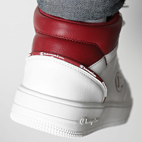 Baskets Montantes Rebound 2.0 Mid S21907 White Red