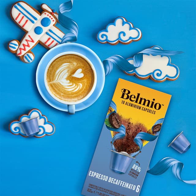 Belmio Espresso Decaffeinato kaffekapsler til Nespresso (10 stk.)