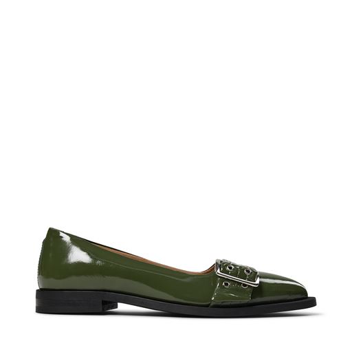 Pavement Saso Low Sko, Green Patent, 38