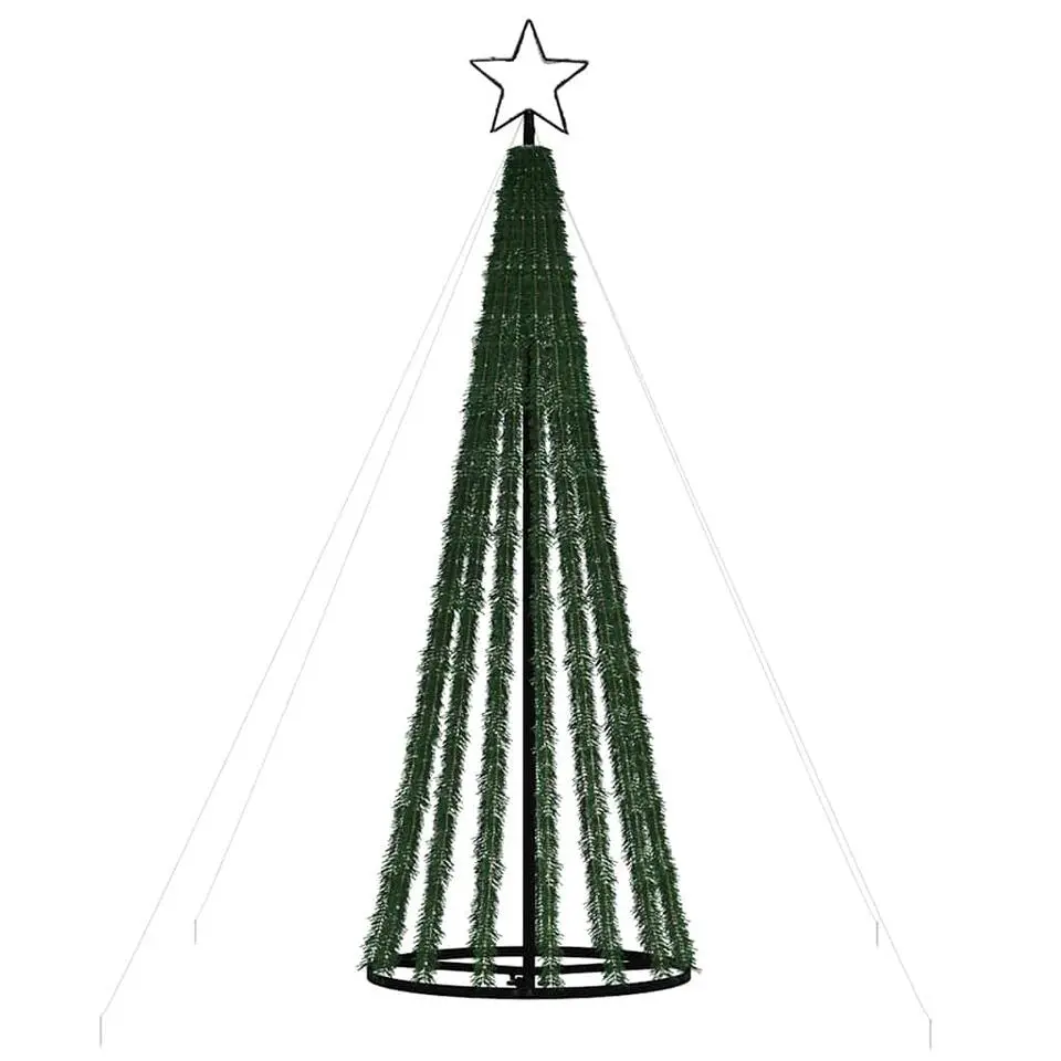 vidaXL - Led-kerstboom - Warmwit - 180 cm