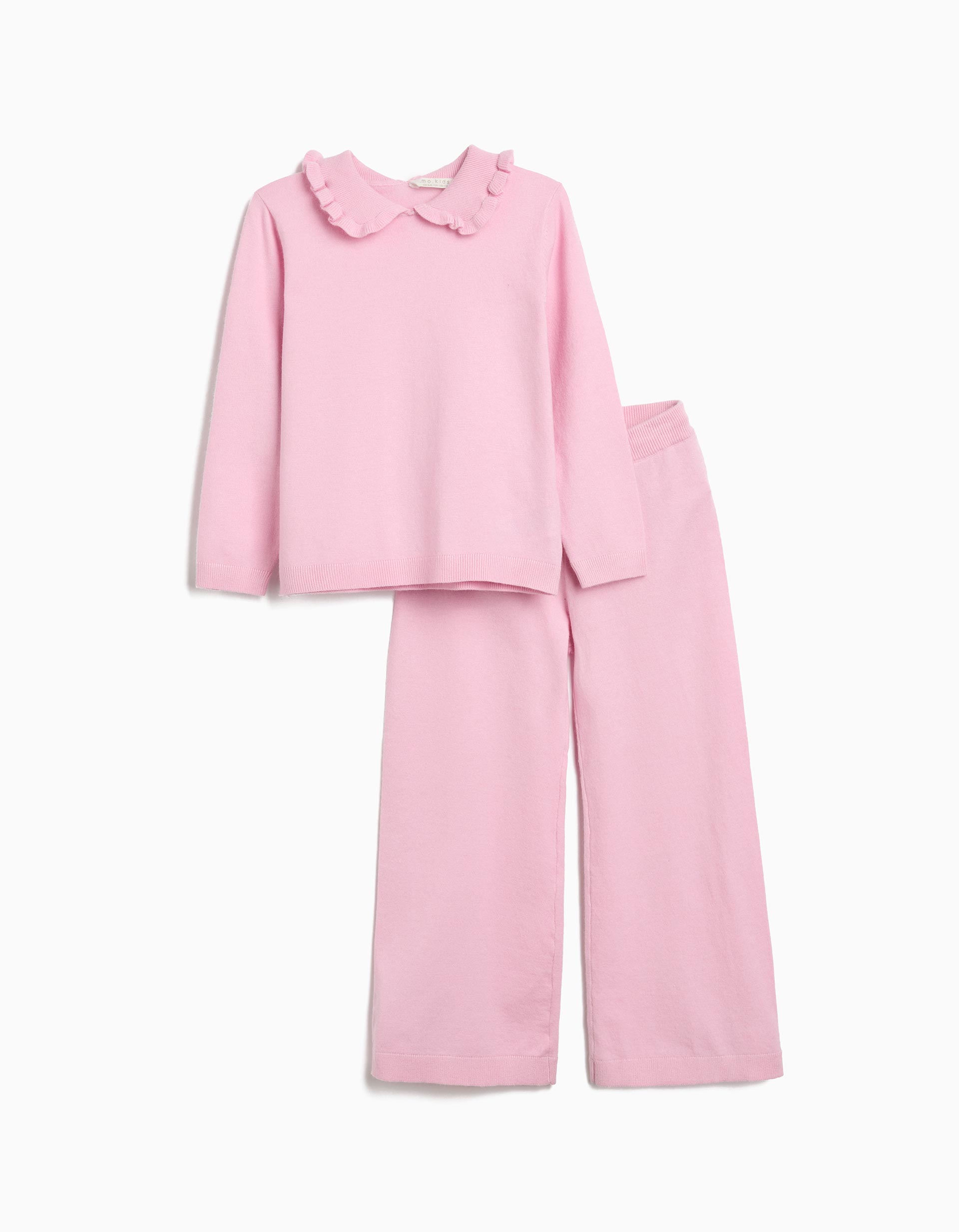 Conjunto Camisola e Calças, Menina, Rosa Claro