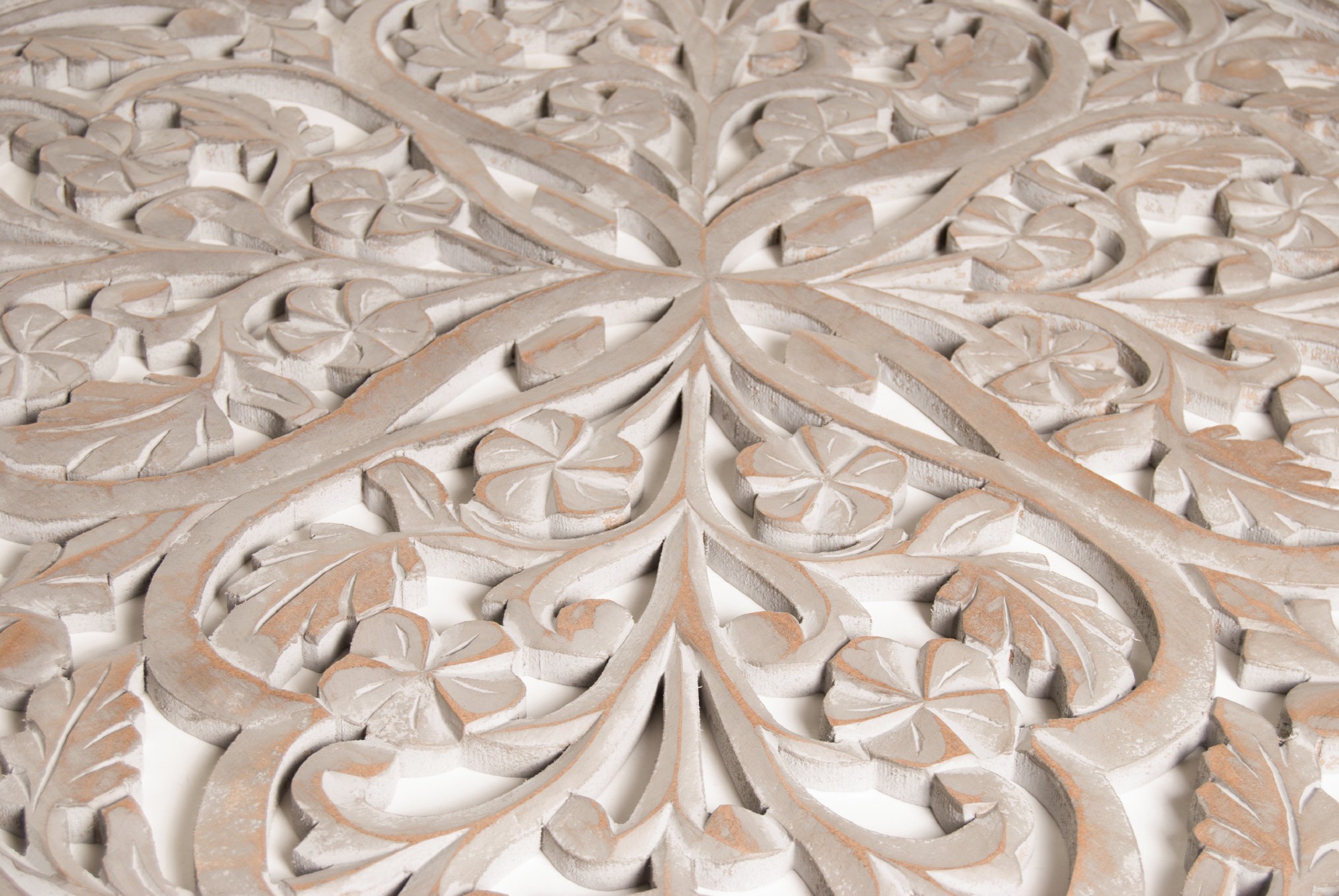 Wandpanel 'Larisse', grau, B 90 cm, H 90 cm, L 2 cm von fischer's lagerhaus