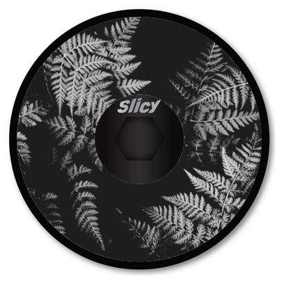 Bouchon de potence Slicy Fun Cap Ferns Noir / Gris
