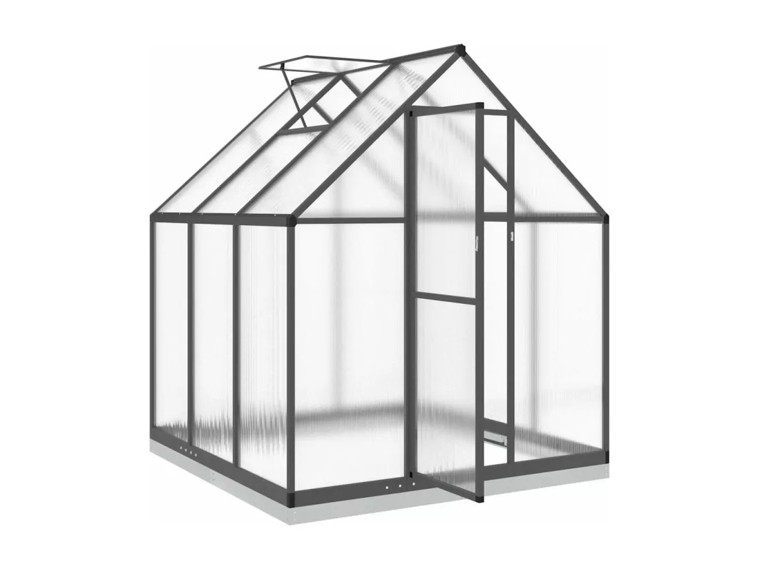Serre tente abri plante aluminium 169 x 169 x 202 cm 02_0044490