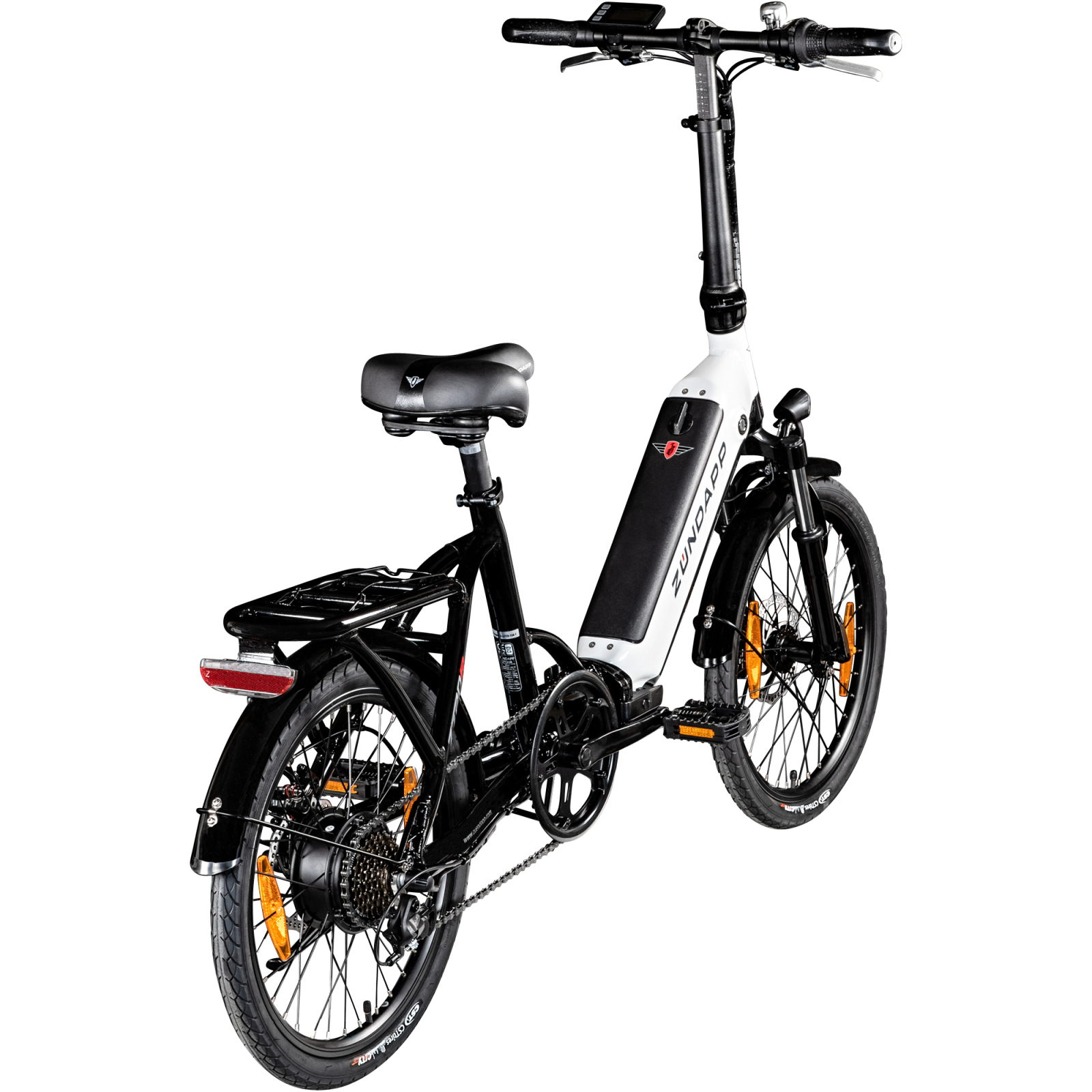 Zündapp Elektro-Klapprad ZT20R - schwarz-weiß - 20''