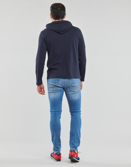 Polo Ralph Lauren - K223SC08-LSPOHOODM9-LONG SLEEVE-T-SHIRT Marino