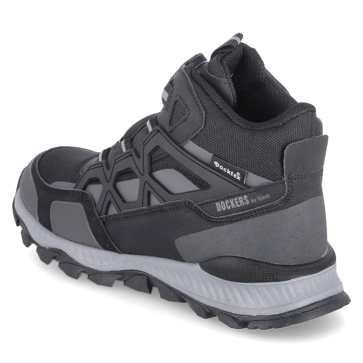 Dockers Winterstiefeletten - schwarz/grau