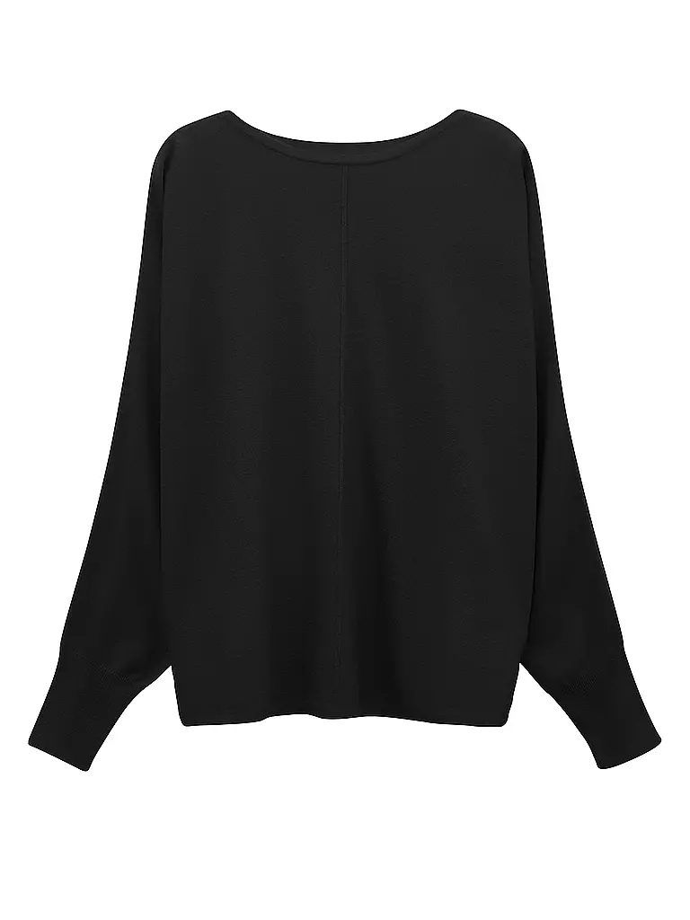 SOMEDAY Langarmshirt TALIYA DETAIL schwarz