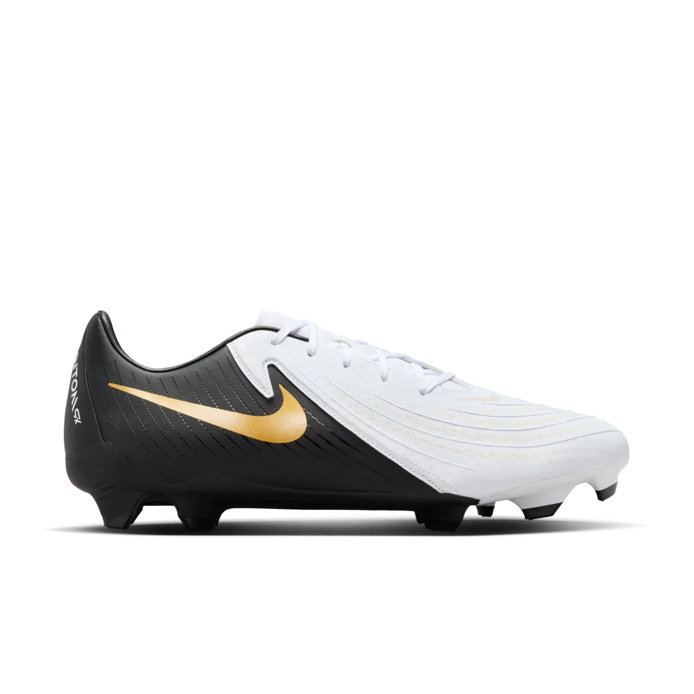 Nike Phantom GX II Academy FG/MG Voetbalschoenen Senior Zwart