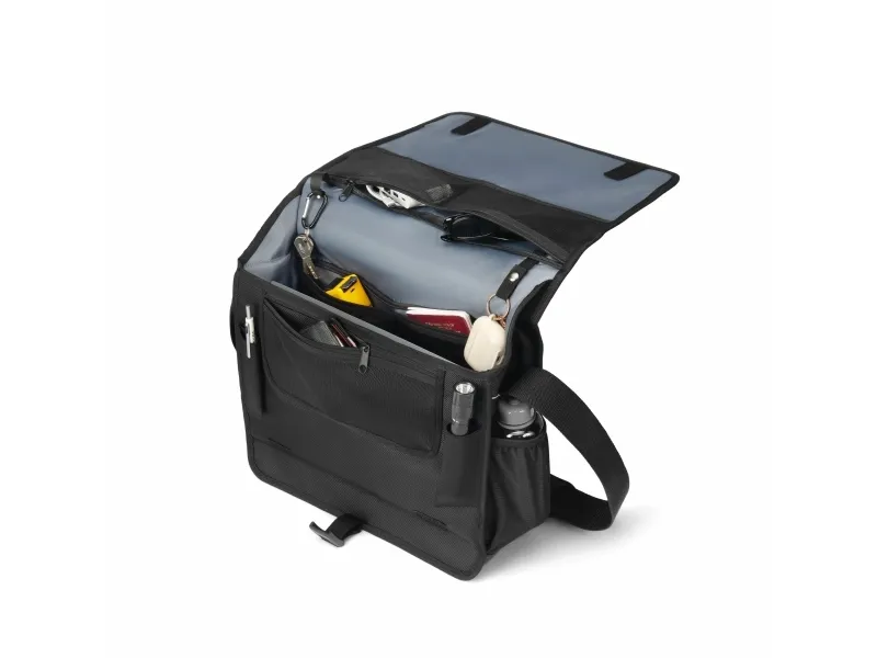 DICOTA skuldertaske REFLECTIVE sort