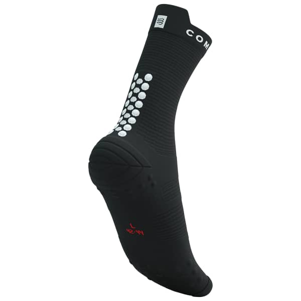 Chaussette running COMPRESSPORT PRO RACING SOCKS V4.0 RUN HIGH BLACK/WHITE