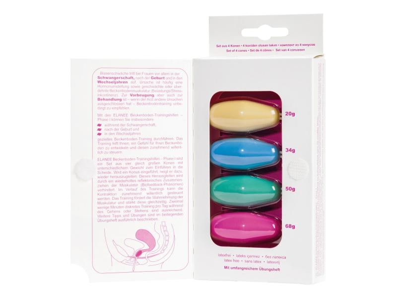 ELANEE Beckenbodentraining Phase I Vaginalkegel Beckenboden-Trainingshilfen «Phase I»