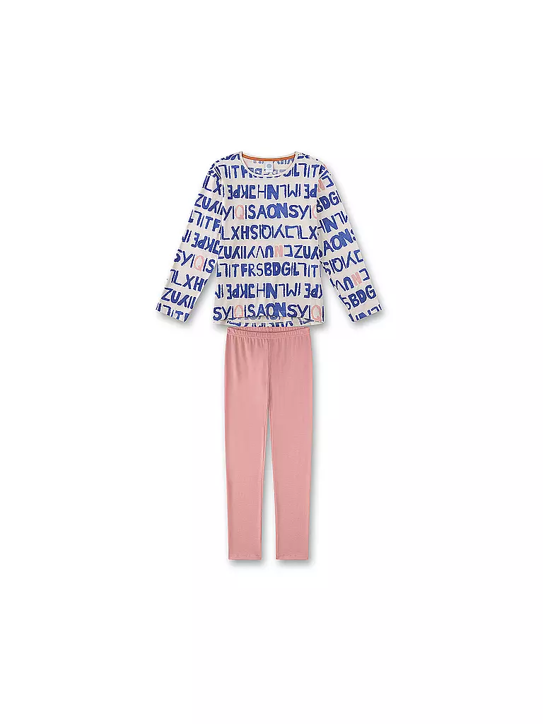 SANETTA Mädchen Pyjama creme