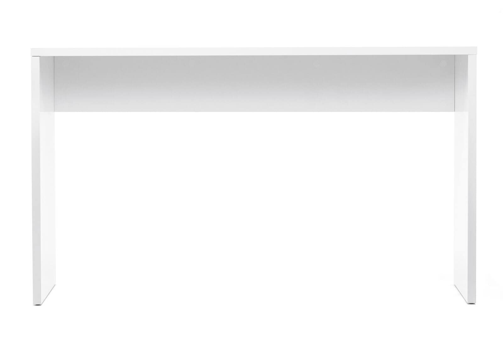 Schreibtisch 130 x 75 cm weiß matt
