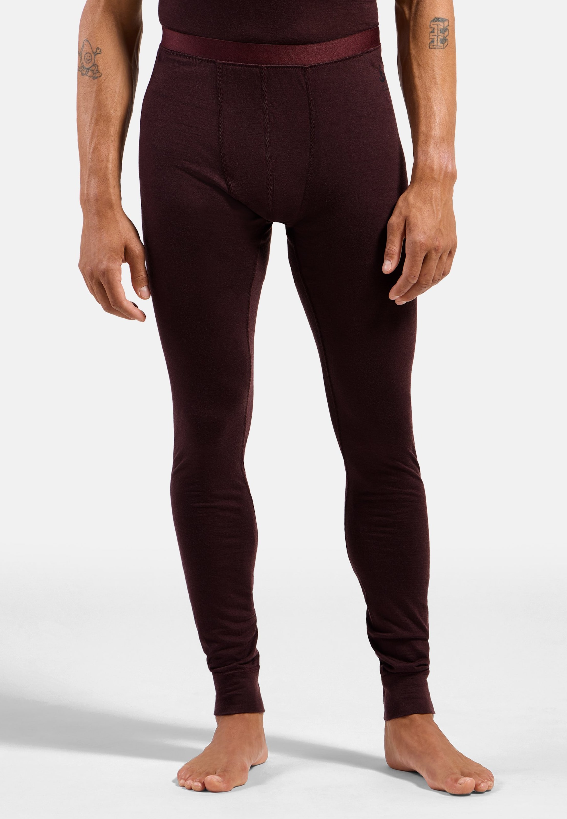 Natural Merino 200 Base Layer Tights in fudge