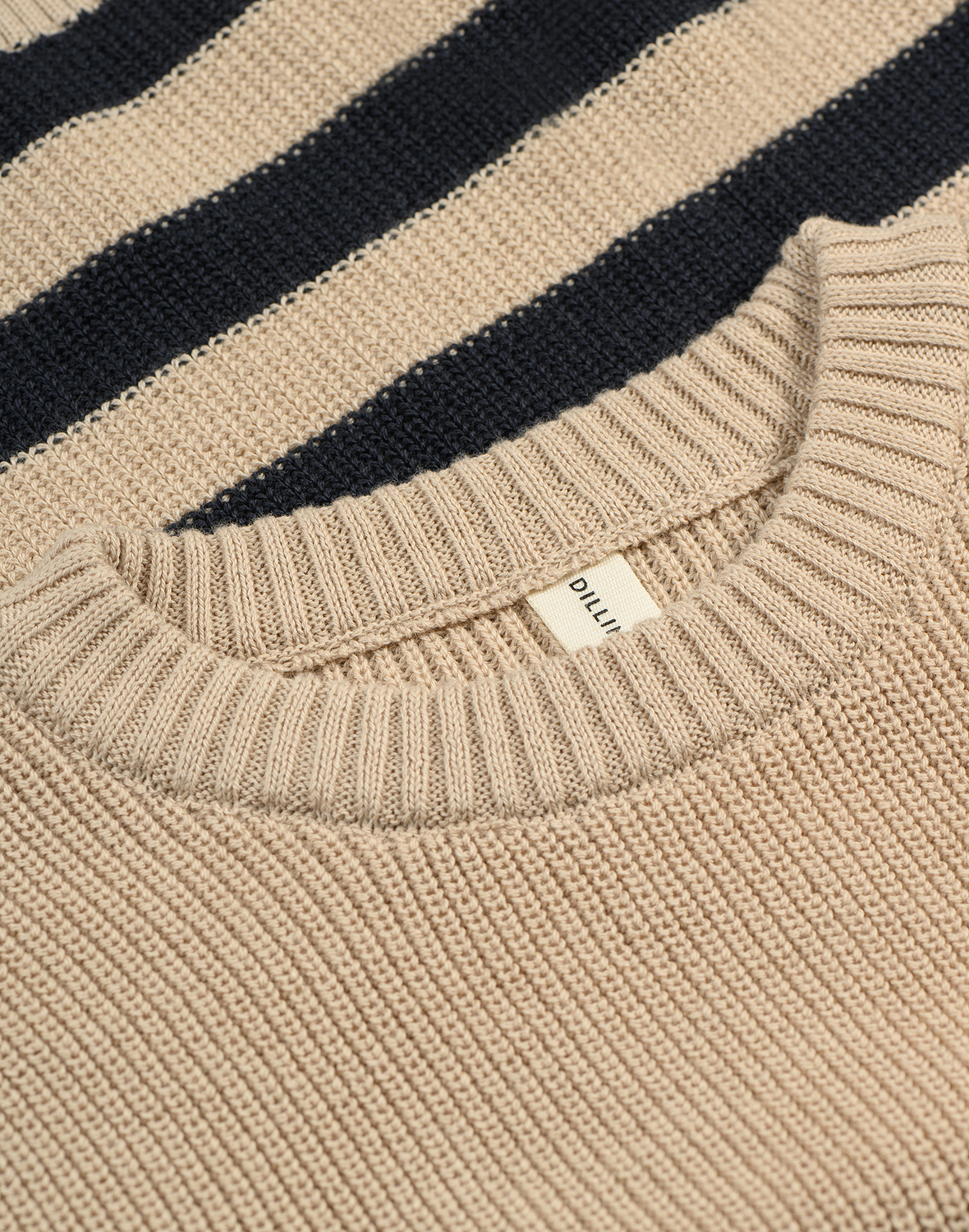 Sweater van gebreid katoen voor kinderen