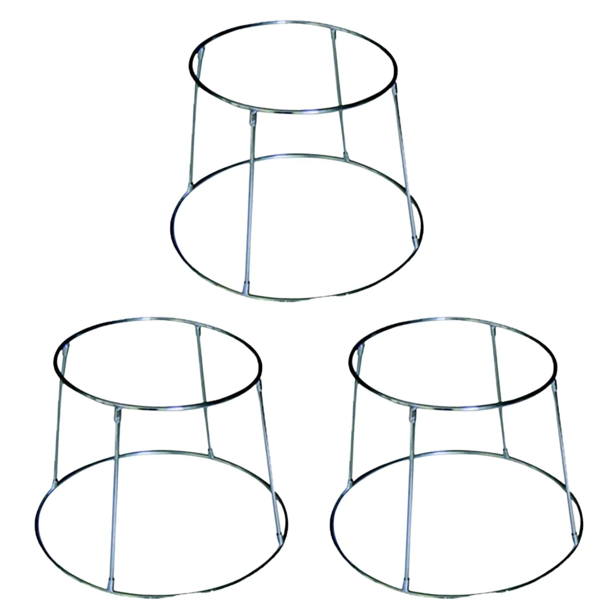 3 supports de table inox pour plateau de fruits de mer Chevalier diffu