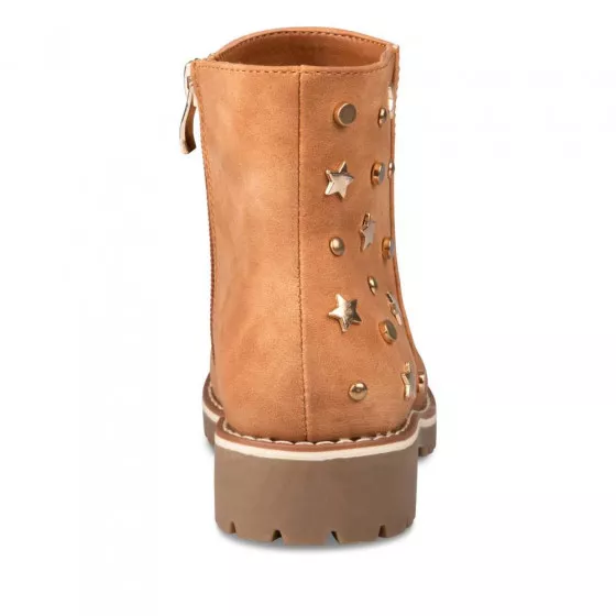 Bottines COGNAC LOVELY SKULL