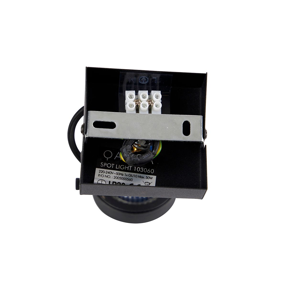 Smart spot zwart incl. Wifi GU10 - Suplux