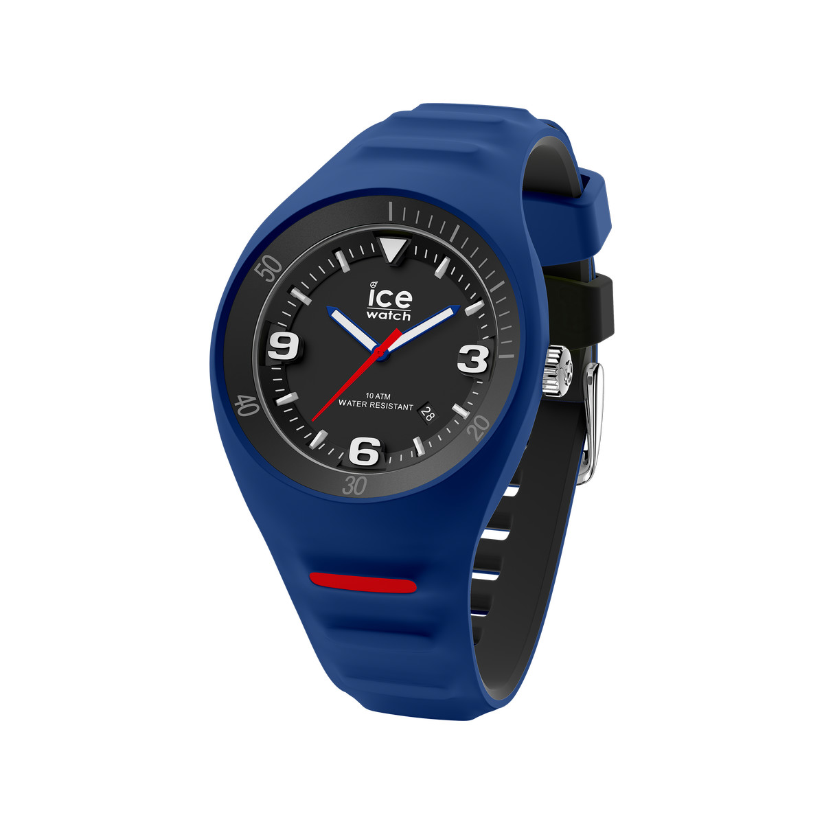 Montre Ice Watch medium homme plastique silicone bleu