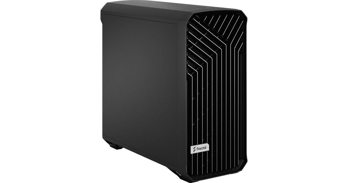 Fractal DesignTorrent Black Solid midi tower behuizing  (Zwart | 2x USB-A | 1x USB-C)